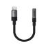 ACEFAST J12 USB-C to 3.5mm Audio Adapter High-Fidelity Audio Converter - Black